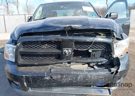 2012 Ram 1500 St из США, поврежденный, VIN 1C6RD7KT2CS263344